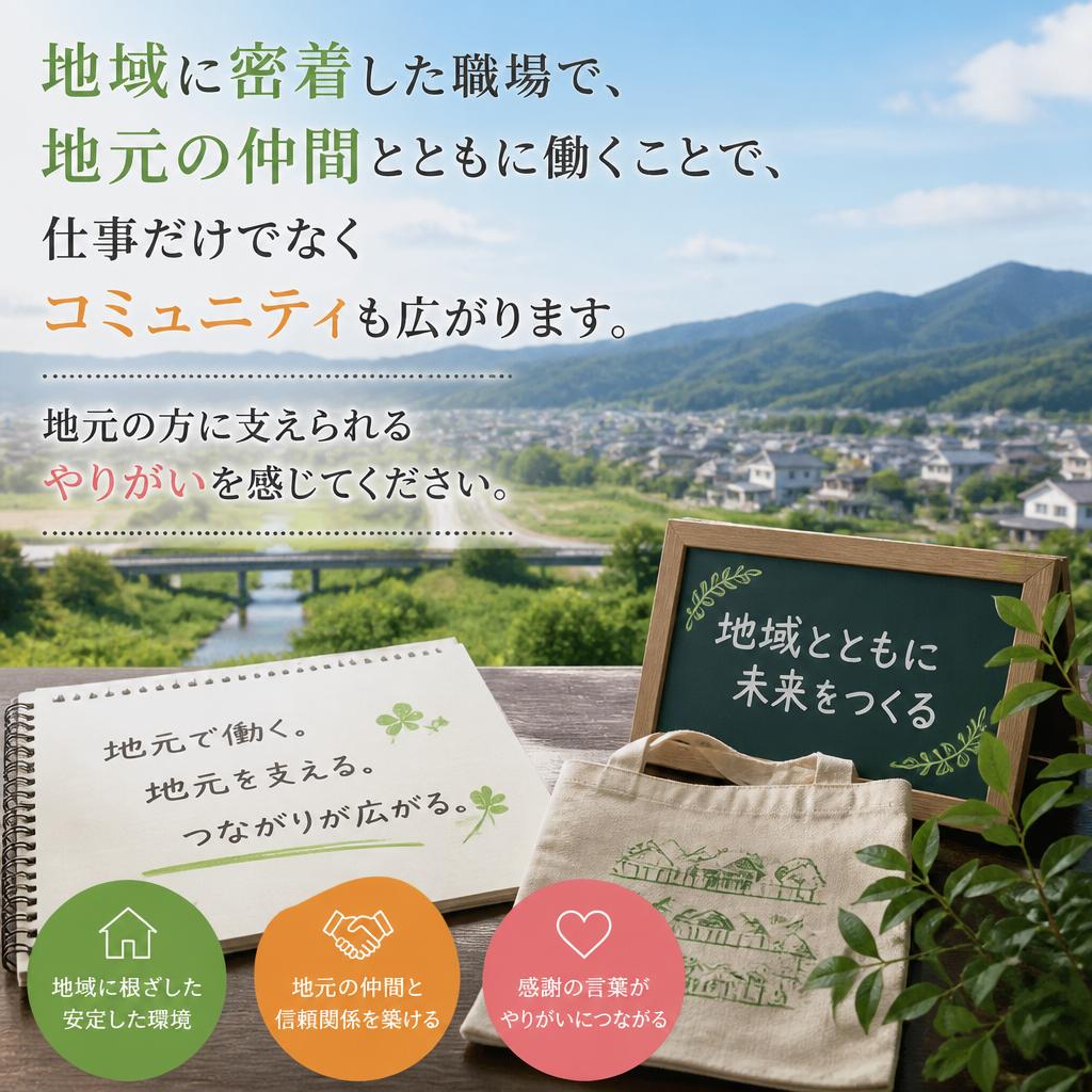 地元・川島町で働くメリット